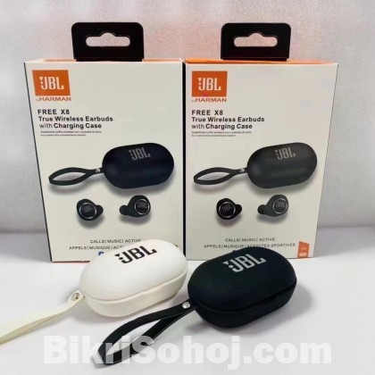 JBL TWS-18x8 true stereo earbuds bass with Box